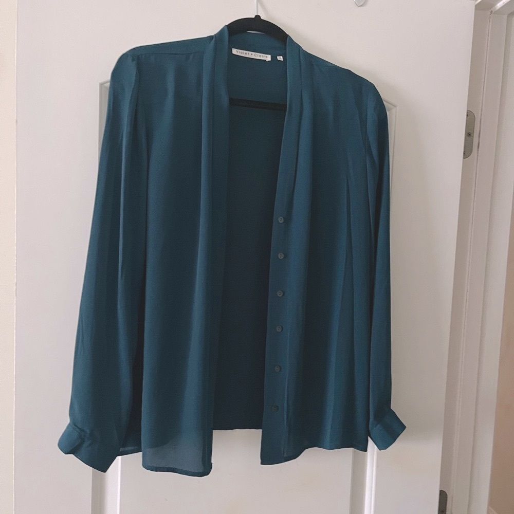 Women’s dress shirt by Violet + Claire